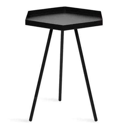 Tavolino esagonale – Tavolino d'appoggio moderno geometrico
