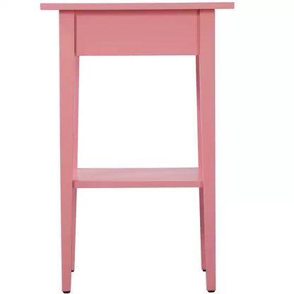Comodino a 1 cassetto 71 cm H x 46 cm L x 36 cm P – Struttura in legno, diverse opzioni di colore