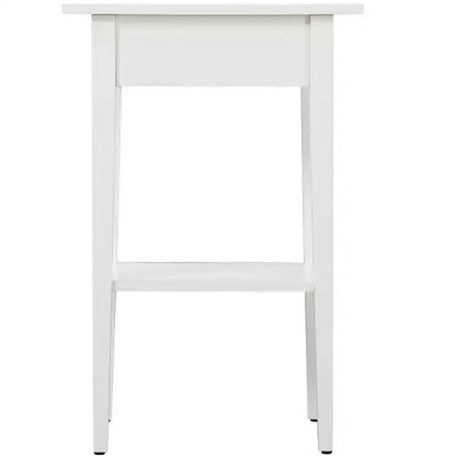 Comodino a 1 cassetto 71 cm H x 46 cm L x 36 cm P – Struttura in legno, diverse opzioni di colore