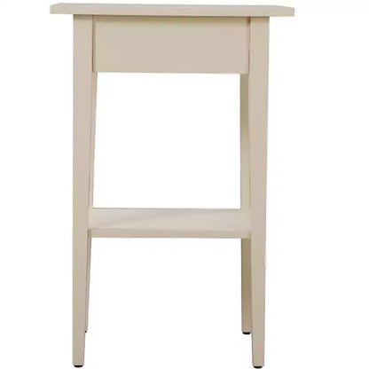 Comodino a 1 cassetto 71 cm H x 46 cm L x 36 cm P – Struttura in legno, diverse opzioni di colore