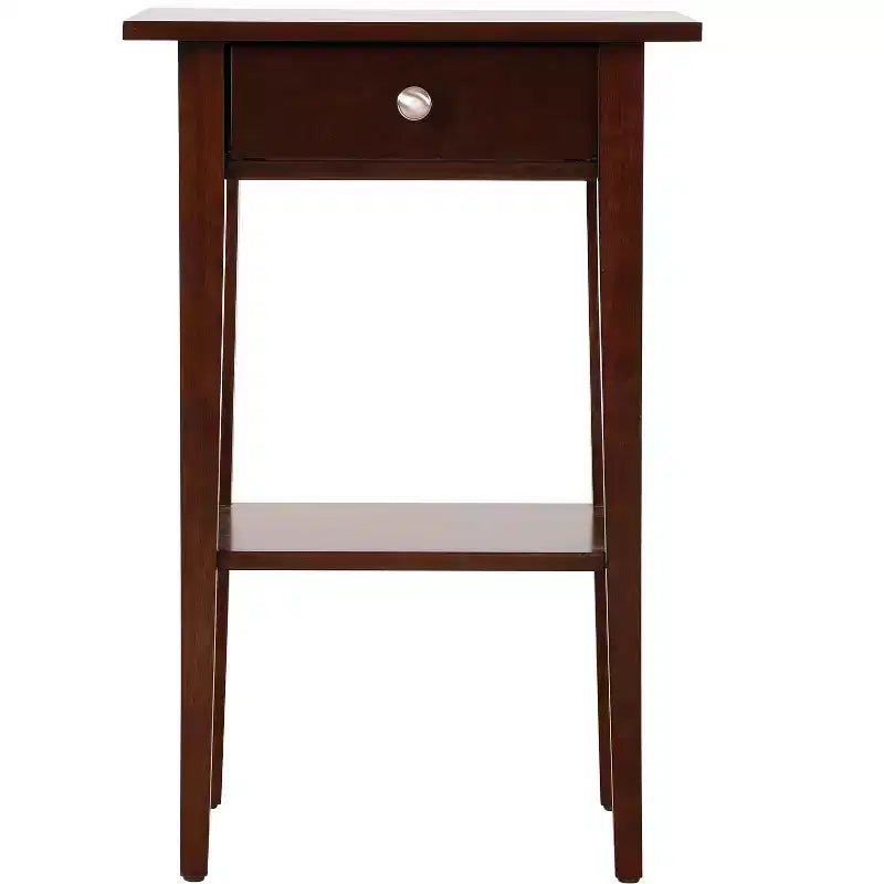 Comodino a 1 cassetto 71 cm H x 46 cm L x 36 cm P – Struttura in legno, diverse opzioni di colore