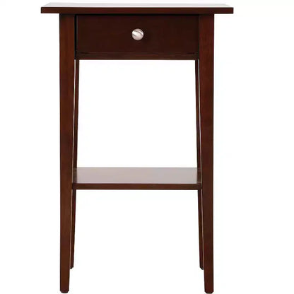 Comodino a 1 cassetto 71 cm H x 46 cm L x 36 cm P – Struttura in legno, diverse opzioni di colore
